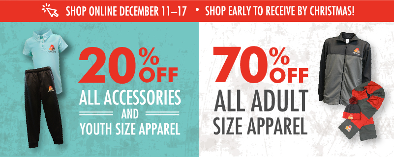 The Athlos apparel winter sale is going on now! - Athlos Academy of St ...